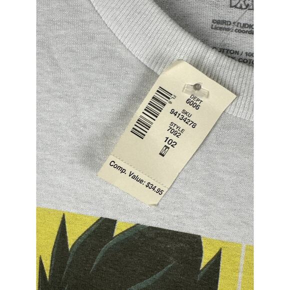 DragonBall Z x Aeropostle‎ Shirt Goku Vegeta Piccalo White Mens Medium NEW NWT - Picture 3 of 5